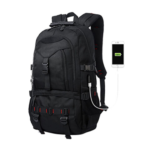 Anti-theft Durable USB Charging Port Hiking Travel School Backpack bags Comfort pack for Women Men