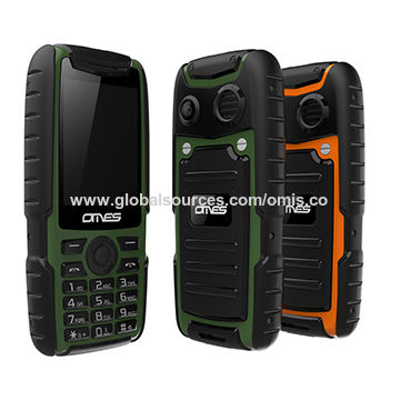 Rugged Phone, 2.4-inch 2g Gsm, Dual Sim, Quad-bands, 1800mah, Led Torch ...