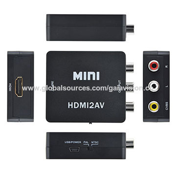 Converter AV 3 RCA to HDMI