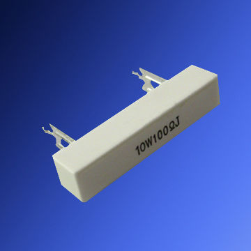 China Cement resistor with compact type and excellent stability, non ...