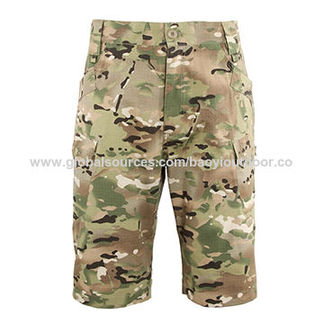Olive Green ACU Bermuda Shorts Ripstop Combat Outdoors Hiking Military Airsoft 