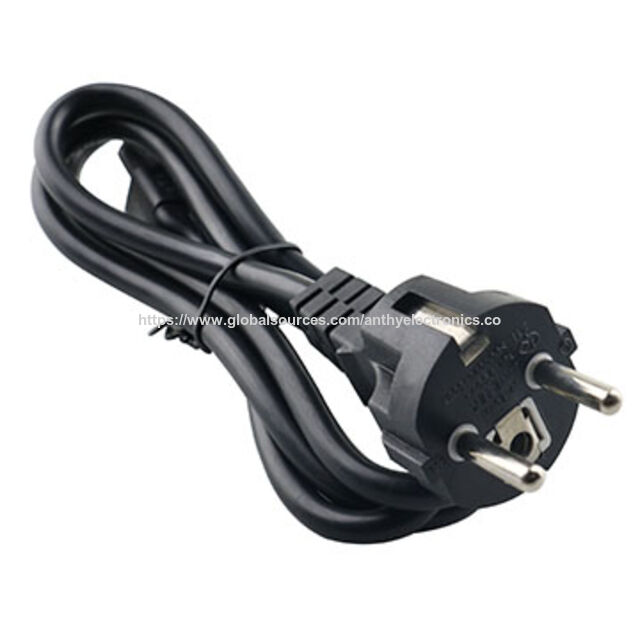 Buy China Wholesale Eu Ac Power Cords 0.75 Core Pure Copper Material 1 ...