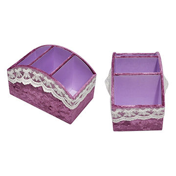 China Luxury Cosmetic Case Make Up Bo Collection From Dongguan China Luxury Personalized Fabric Lace Remote Control Holders Storage Bo