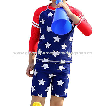 boys all in one swimming costume