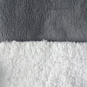 100% Polyester Double Side Plush Sherpa Fleece Fabric for Huge