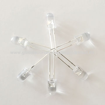 China LED ø5MM Yellow Amber 585-590nm,500-505nm, ø5mm Traffic LED ...