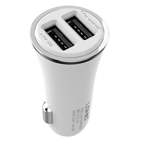 LDNIO Cargador de Coche USB Dual 5V-3.4A Carga Rápida Modelo:DL-C28 for sale at factory direct price