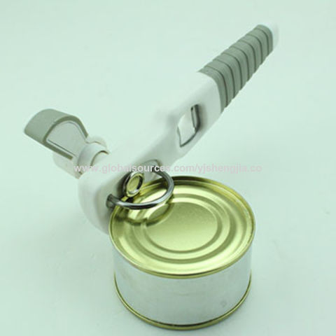 Dropship Stainless Steel Multi-Functional Can Opener Black Soft