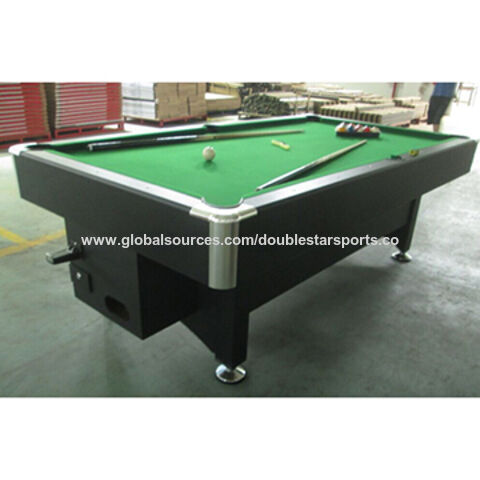 Solid wood slate billiard 8 ball pool table with cheap price for sale