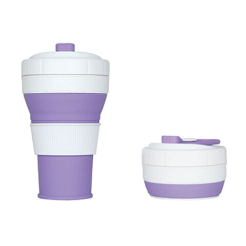 16OZ BPA-freie, zusammenklappbare Kaffeetasse aus Silikon - Neue Artikel