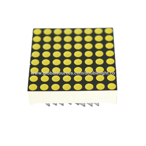 Produktbild von 5 Stück Kingbright Punkt-Matrix-Anzeige TC07-11YWA – Gelb, NOS Original