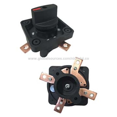 Interrupteur Isolateur de Batterie Haute Qualité et Forte Charge 300A 12V 24V 48V, Coupe-Batterie NIUFULAI for sale at factory direct price