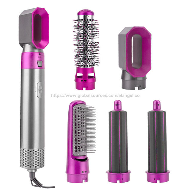 Brosse à Air Chaud Électrique Multifonctionnelle 5 en 1, Coiffeur en Une Étape, Facile Pour Lisser, Boucler, Sécher et Souffler les Cheveux for sale at factory direct price