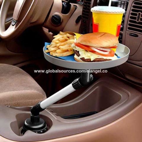 Compre Soporte De Plástico Ecológico Para Comida De Coche, Bandeja