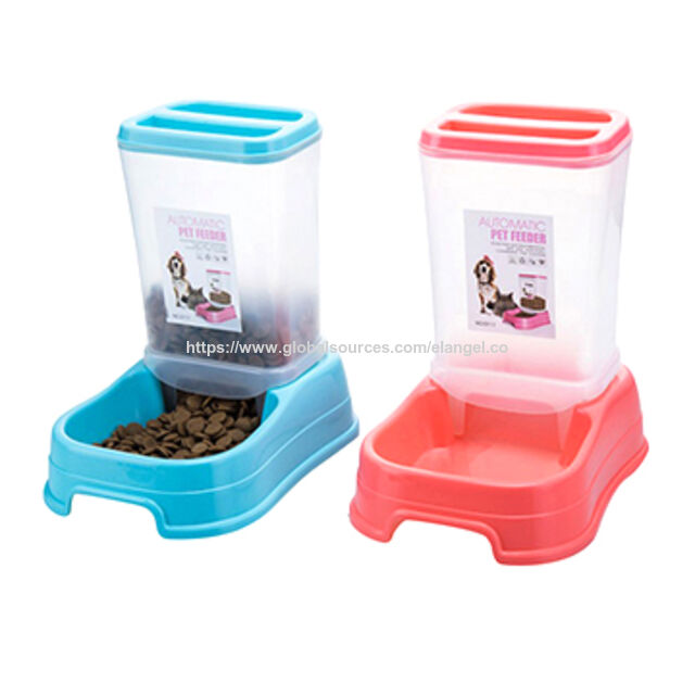 Buy China Wholesale Automatic Non-toxic Plastic Pet Feeder Bowl Dog Cat  Food Water Feeding Dispenser Popular On Amazon & Pet Feeder Bowl $2 |  Globalsources.com