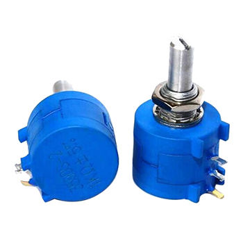 2W/10-turn Wire Wound Potentiometer, Potentiometer with dial ...