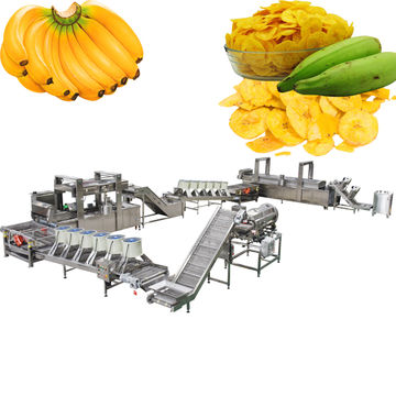 Machine à trancher automatique de chips de banane à vendre