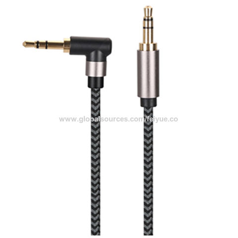Acheter Connecteur Jack 3 pôles 4 pôles, adaptateur Audio stéréo mâle à femelle  3.5mm, 90 degrés