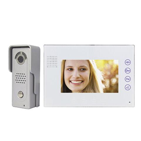 Interphone vidéo sans fil 7 pouces sans fil avec caméra - Chine Téléphone  vidéo de porte, interphone vidéo