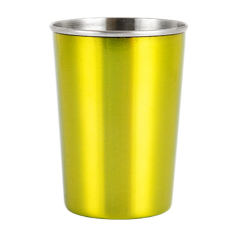 330ml Edelstahl Pint Becher mit individuellem Logo und Farbe, stapelbar für kleine Bars, ideal für Kaffee for sale at factory direct price