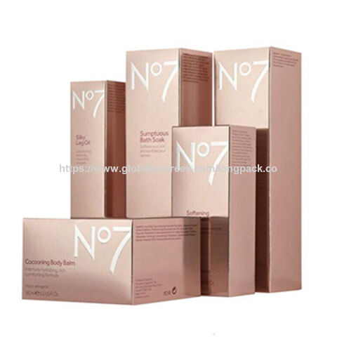Caja de embalaje cosmético, embalaje de lujo personalizado for sale at factory direct price