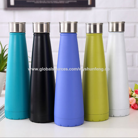 Buy Wholesale China 350ml Double Wall Stainless Steel Water Bottle ...