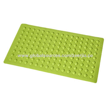 natural rubber bathroom rubber mat for