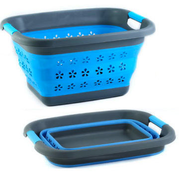 Buy Wholesale China Collapsible Silicone Laundry Basket, Eco-friendly  Silicone With Pp Handle & Laundry Basket at USD 1