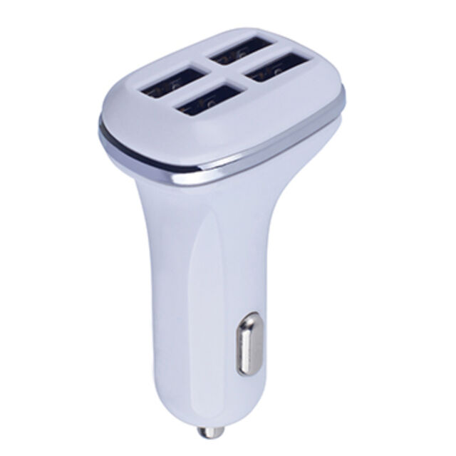 Chargeur de Voiture Golf Shell Haute Puissance 5V5.1A avec 4 Ports USB, Sortie USB avec IC Intelligent