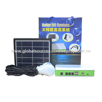 China 10w Mini Solar System Kits For Dc Lighting And Cell