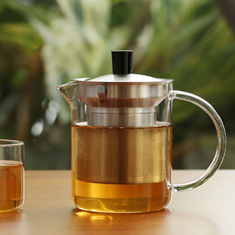 Buy Wholesale China Heat Resistant 1300ml Large Glass Teapot