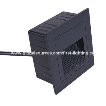 Luminárias de parede LED, luz de parede exterior, luminária de jardim à prova d'água para exterior, 3W, estilo embutido for sale at factory direct price
