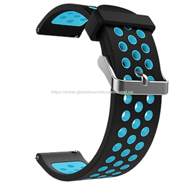 Correas de repuesto ajustables de silicona suave, correas de reloj universales de 14 mm, 16 mm, 18 mm, 20 mm, 22 mm, 24 mm for sale at factory direct price