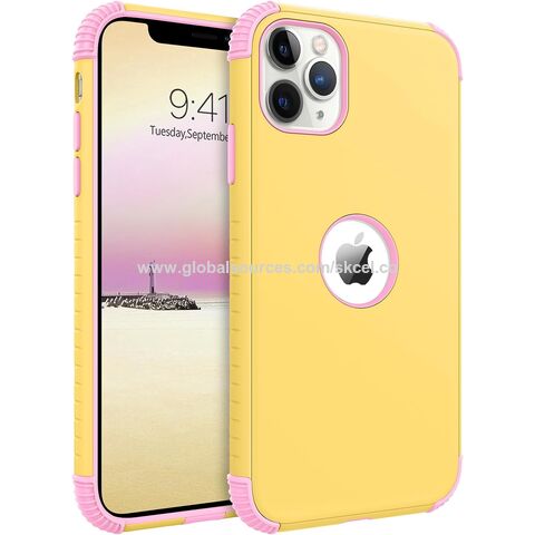 Buy Wholesale China Cases For Iphone Fundas 2 In 1 Slim Fit Heavy Duty  Rugged Hybrid Shockproof Soft Tpu Bumper Hard Pc Protective Girls Women Boy  & Phone Case at USD 0.4