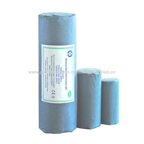 100% Pure Cotton Fabric Surgical Medical Cotton Roll Absorbent Cotton Wool  Roll