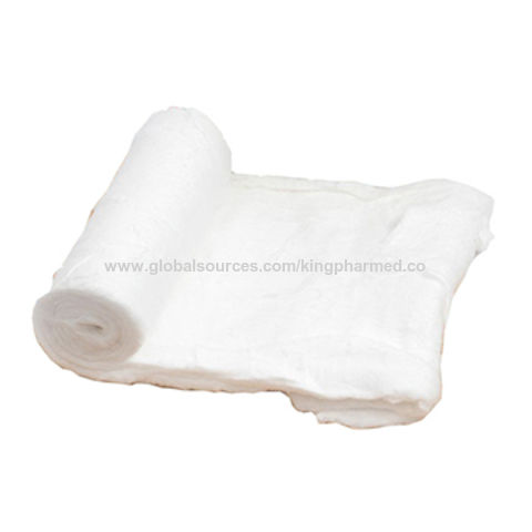 Buy Wholesale China Medical Materials Wound Dressing Cotton Wool Roll & Cotton  Roll at USD 0.186