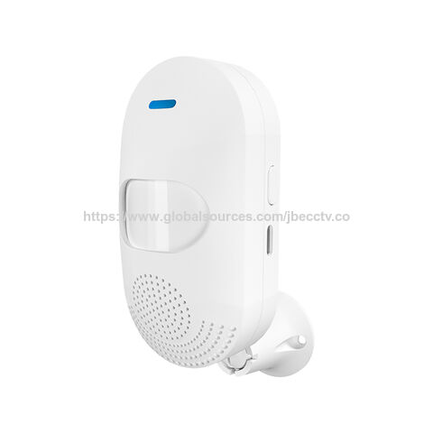 Détecteur PIR Intelligent Tuya à Prix d'Usine, Capteur WIFI pour Maison Intelligente, Alarme de Mouvement PIR, Détection de Mouvement, Son et Lumière 80dB, USB et Batterie for sale at factory direct price