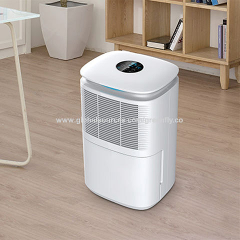Deshumidificador inteligente de 12 litros para el hogar con modo de secado e indicador LED de 3 colores for sale at factory direct price