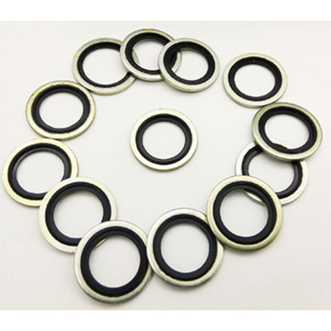 115 Pce IMPERIAL BSP DOWTY BONDED SEAL/WASHER KIT SELF CENTERING 1/8 to 1" BSP