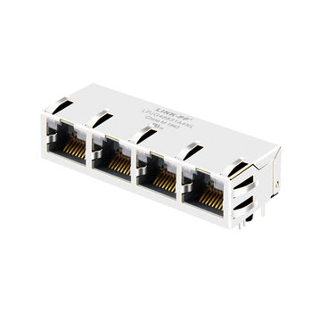 Buy Wholesale China 8 Ports Rj45 Female Connector With Led Light ...