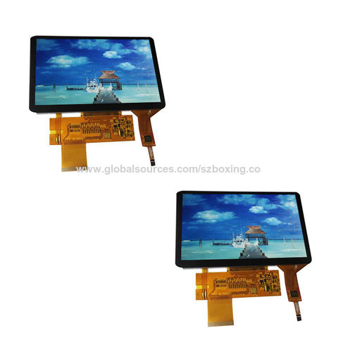 tft display in computer graphics factory