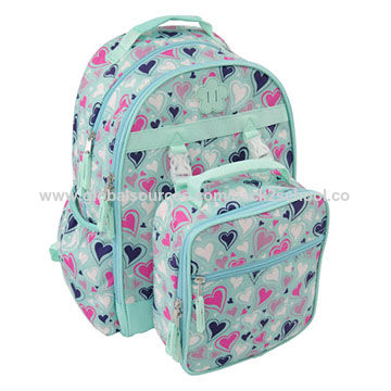 School bags clearance with lunch bags