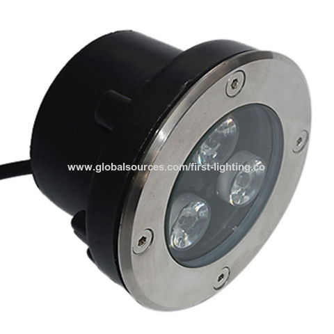 مصباح LED أرضي غائر IP67 مقاوم للماء AC85-265V، 3 واط، أضواء مدفونة for sale at factory direct price
