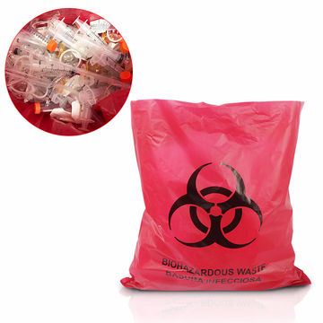 Buy Ldpe, Hdpe Red Yellow Disposable Waste Autoclave Medical