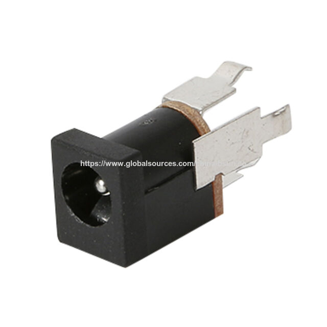 Connecteurs d'alimentation Bsun Power, broche centrale 2.0, 2.35, 2.5mm, diamètre extérieur de la fiche 5.5mm, Type Vertical, 180 degrés