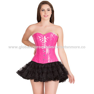 Corsetsnmore Pink Leather Burlesque Bustier Halloween Costume & Tutu Skirt Overbust Corset Dress $55 - Wholesale India Pink Tutu Skirt Corset Dress at factory prices from Corsetsnmore | Globalsources.com Corsetsnmore Pink Leather Burlesque Bustier Halloween Costume & Tutu Skirt Overbust Corset Dress $55 - Wholesale India Pink Tutu Skirt Corset Dress at factory prices from Corsetsnmore | Globalsources.com