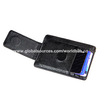 luxury mens wallet with money clip