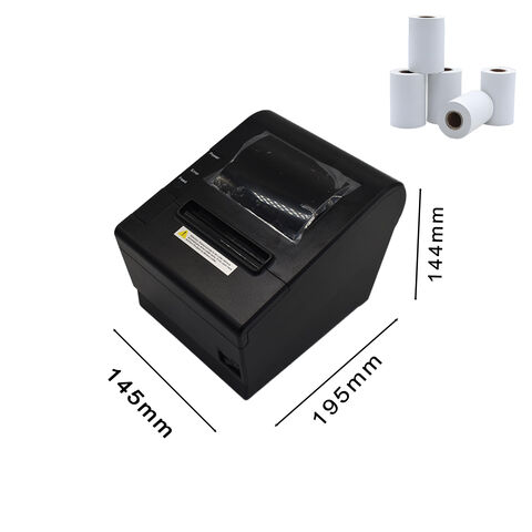 80mm Bondrucker CB811 Kabelloser Bluetooth Thermobondrucker mit Auto Cutter für Geschäftskarten Druckmaschine 250mm/s