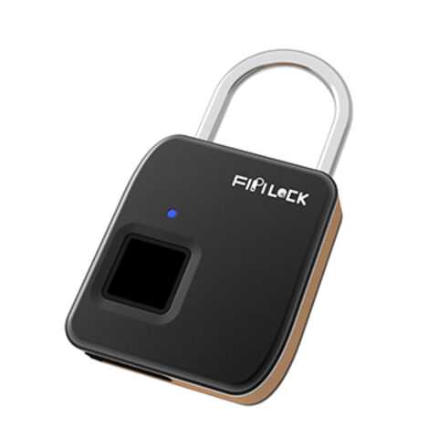 Fingerprint Door Lock Padlock Smart Biometric Suitcase Luggage Electronic Entry 