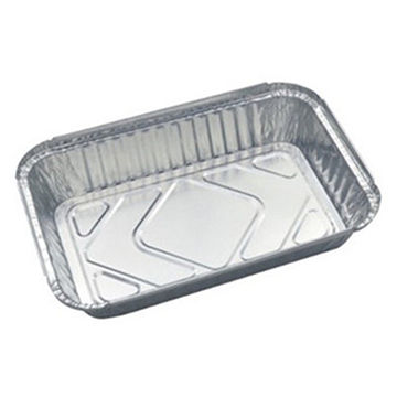 Buy Wholesale China Aluminum Foil Food Container 750ml Restaurant Food Take  Out Container With Lid No.6417 & Aluminum Foil Food Container at USD 0.01